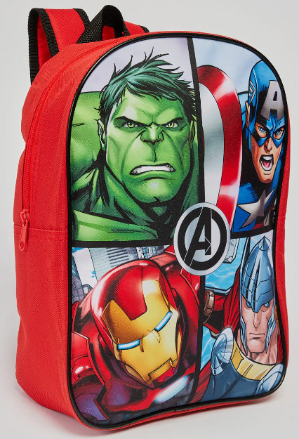 AVENGERS CHARACTER BACKPACK