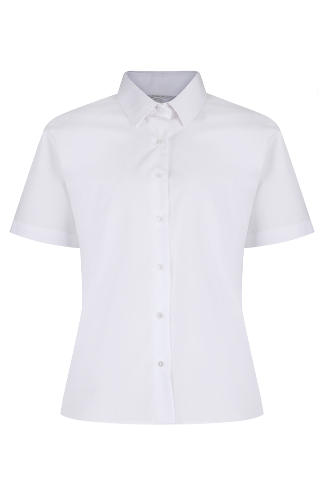 TRUTEX SHORT SLEEVE BLOUSE NON-IRON (TWIN PACK)