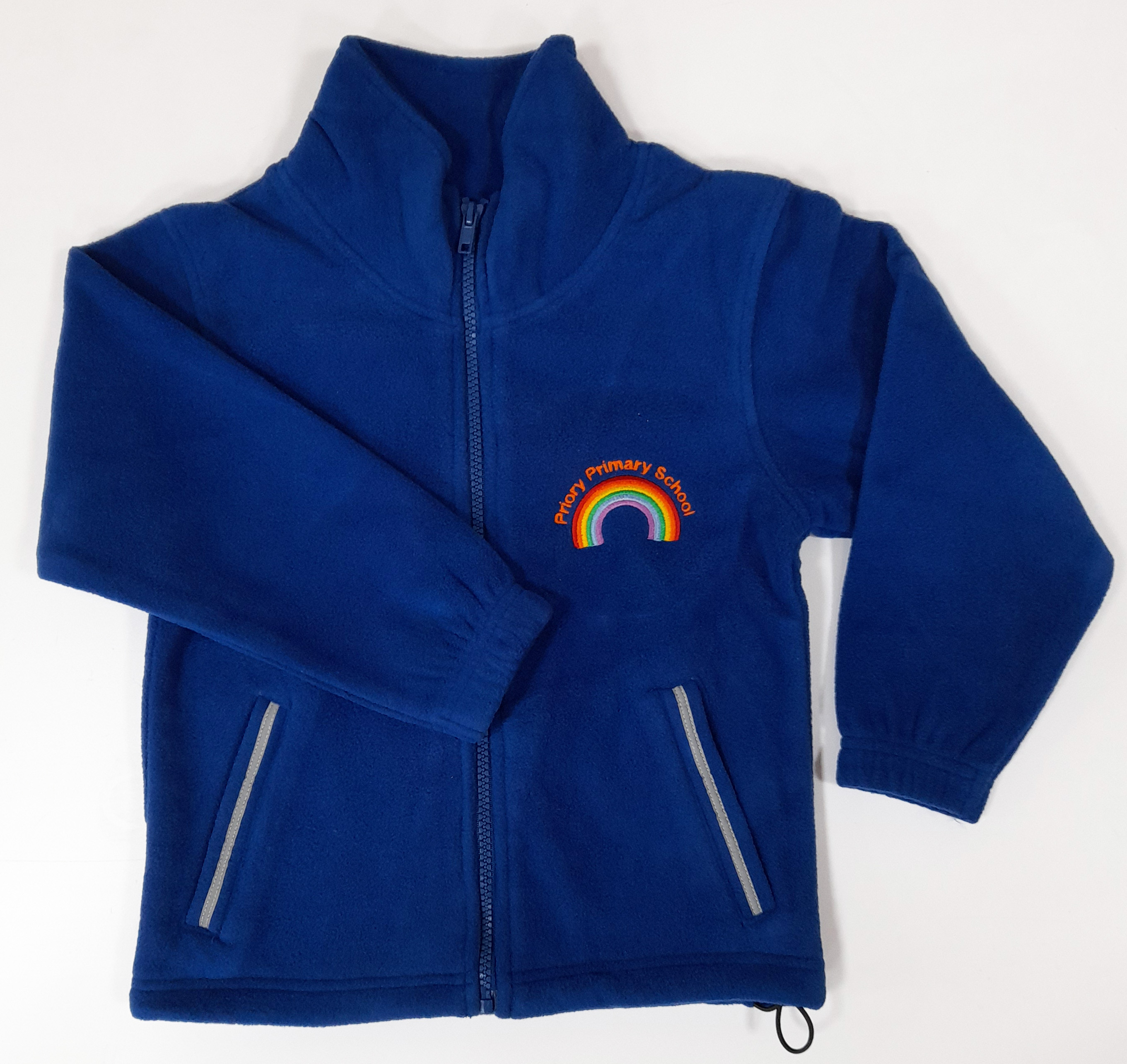 Priory School Fleece Jacket (Royal)